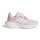 adidas Tensaur Run Sneaker Kinder - clear pink/core white