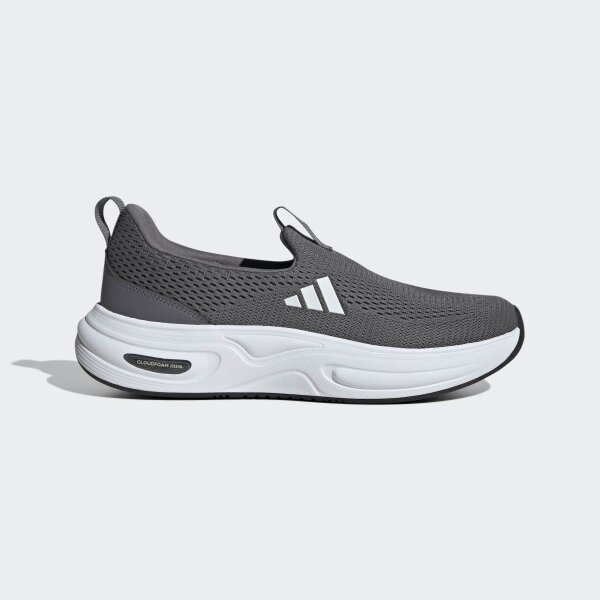 adidas Cloudfoam Cuxxion Lounge Schuhe Herren - grey four/white/core black