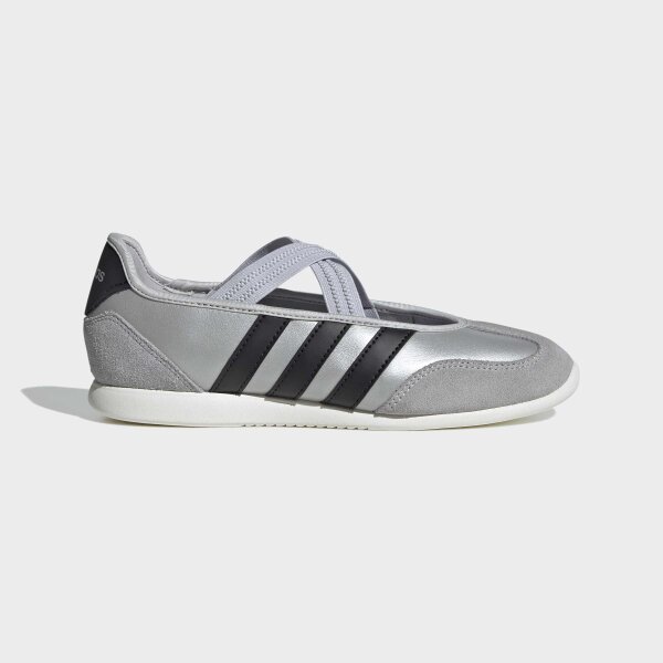 adidas Barreda Mary Jane Schuhe Damen - silver met./core black/off white