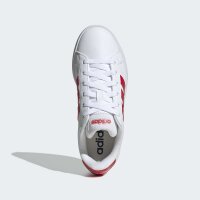 adidas Grand Court 3.0 Kinder Und Teens Schuhe Kinder - white/pure ruby/pure ruby