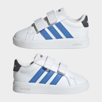 adidas Grand Court 3.0 Kids Schuhe Kinder - white/lucid ray blue/aurora onix