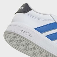 adidas Grand Court 3.0 Kids Schuhe Kinder - white/lucid ray blue/aurora onix