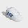 adidas Grand Court 3.0 Kids Schuhe Kinder - white/lucid ray blue/aurora onix