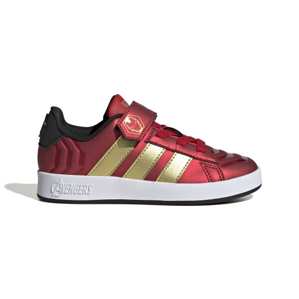 adidas Grand Court Iron Man El K Sportschuhe Kinder - better scarlet/matte gold/core black