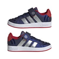 adidas Grand Court Capt America El K Sportschuhe Kinder - dark blue/matte silver/better scarlet