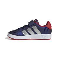 adidas Grand Court Capt America El K Sportschuhe Kinder - dark blue/matte silver/better scarlet