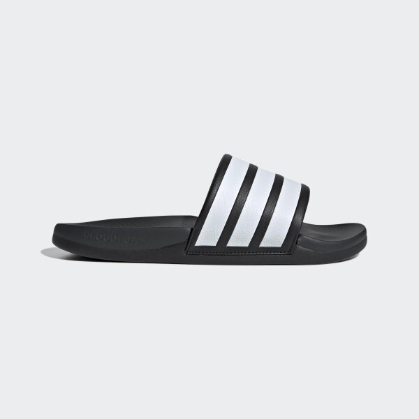 adidas Adilette Comfort 2.0 Badeschlappen - core black/white/carbon