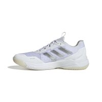 adidas Crazyflight 6 Hallenschuhe Damen - white/silver met./core black