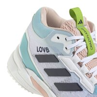 adidas Crazyflight 6 Mid Schuhe Für Hallensportarten Damen - white/dark blue/white