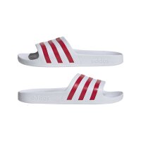 adidas Aqua Adilette - white/team colleg red/white