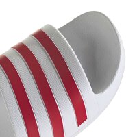 adidas Aqua Adilette - white/team colleg red/white