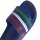 adidas Aqua Adilette - bold blue/green/white