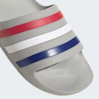 adidas Aqua Adilette - grey two/mystery ink/pure ruby