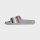 adidas Aqua Adilette - grey two/mystery ink/pure ruby