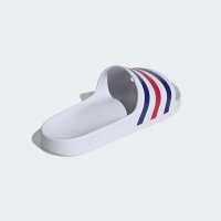 adidas Aqua Adilette - white/pure ruby/semi lucid blue