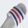 adidas Aqua Adilette - white/pure ruby/semi lucid blue