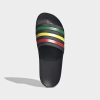 adidas Aqua Adilette - core black/green/pure ruby
