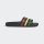 adidas Aqua Adilette - core black/green/pure ruby