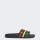 adidas Aqua Adilette - core black/green/pure ruby