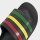 adidas Aqua Adilette - core black/green/pure ruby
