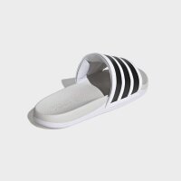 adidas Adilette Comfort 2.0 Badeschlappen - white/core black/crystal white