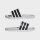 adidas Adilette Comfort 2.0 Badeschlappen - white/core black/crystal white