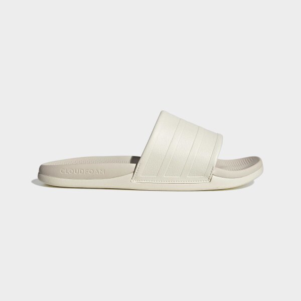 adidas Adilette Comfort 2.0 Badeschlappen - off white/chalk white/chalk white