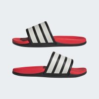 adidas Adilette Comfort 2.0 Badelatschen Unisex Erwachsene - core black/core white/lucid red