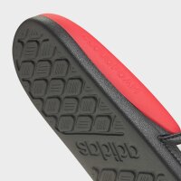 adidas Adilette Comfort 2.0 Badeschlappen - core black/core white/lucid red