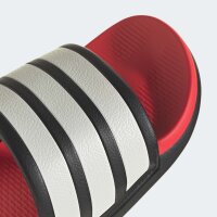 adidas Adilette Comfort 2.0 Badeschlappen - core black/core white/lucid red