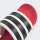 adidas Adilette Comfort 2.0 Badeschlappen - crystal white/core black/lucid red