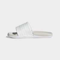 adidas Adilette Comfort 2.0 Badeschlappen Damen - white/white/crystal white
