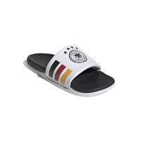 adidas Adilette DFB Badeschlappen - white/core black/collegiate gold
