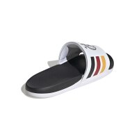 adidas Adilette DFB Badeschlappen - white/core black/collegiate gold
