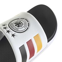 adidas Adilette DFB Badeschlappen - white/core black/collegiate gold
