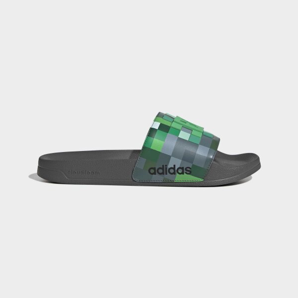 adidas Adilette Shower Minecraft Badeschlappen - grey four/grey four/grey four