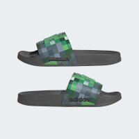 adidas Adilette Shower Minecraft Badeschlappen - grey four/grey four/grey four