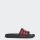 adidas Adilette Shower Frankfurt Badeschlappen - core black/sge red/sge red