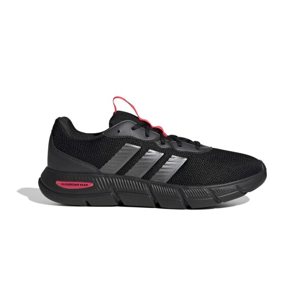 adidas Cloudfoam Flex - Laces Sportschuhe Herren - core black/iron met./lucid red