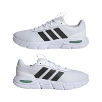 adidas Cloudfoam Flex Laces Schuhe Herren - white/core black/court green