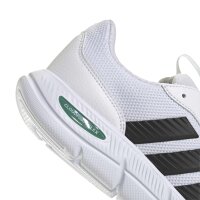 adidas Cloudfoam Flex Laces Schuhe Herren - white/core black/court green
