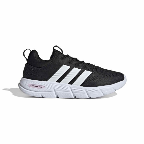 adidas Cloudfoam Flex Elastic Laces Schuhe Damen - core black/zero met./almost pink