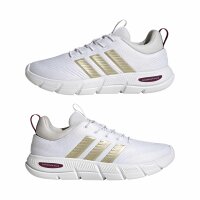 adidas Cloudfoam Flex Elastic Laces Sneaker Damen - white/cyber met./crystal white