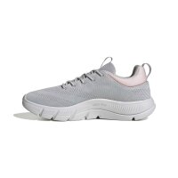 adidas Cloudfoam Flex Elastic Laces Schuhe Damen - lgh solid grey/matte silver/clear pink