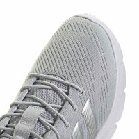 adidas Cloudfoam Flex Elastic Laces Schuhe Damen - lgh solid grey/matte silver/clear pink