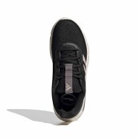 adidas Cloudfoam Flex Laces Schuhe Damen - core black/sandy pink met./off white