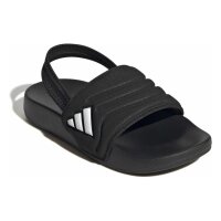 adidas Adilette Estrap 2.0 Badelatschen Kinder - core black/white/core black
