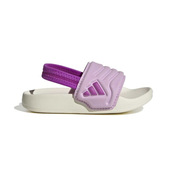 adidas Adilette Estrap 2.0 Badeschlappen Für Babys Und Kleinkinder Kinder - off white/purple burst/bliss lilac