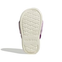 adidas Adilette Estrap 2.0 Badeschlappen Für Babys Und Kleinkinder Kinder - off white/purple burst/bliss lilac