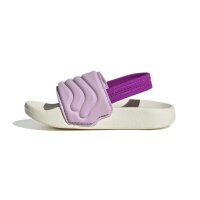 adidas Adilette Estrap 2.0 Badeschlappen Für Babys Und Kleinkinder Kinder - off white/purple burst/bliss lilac
